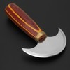 High Speed Steel DIY Leather Craft Trim Tool Leather Round