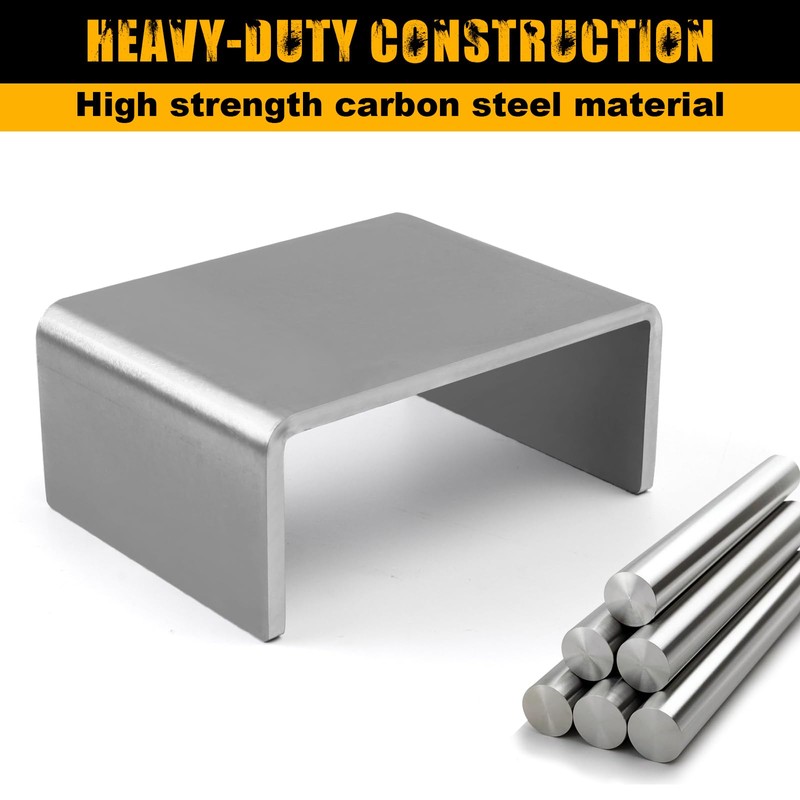 MJHHAPY 10 Pcs Heavy Duty Weld On Trailer Stake Pockets