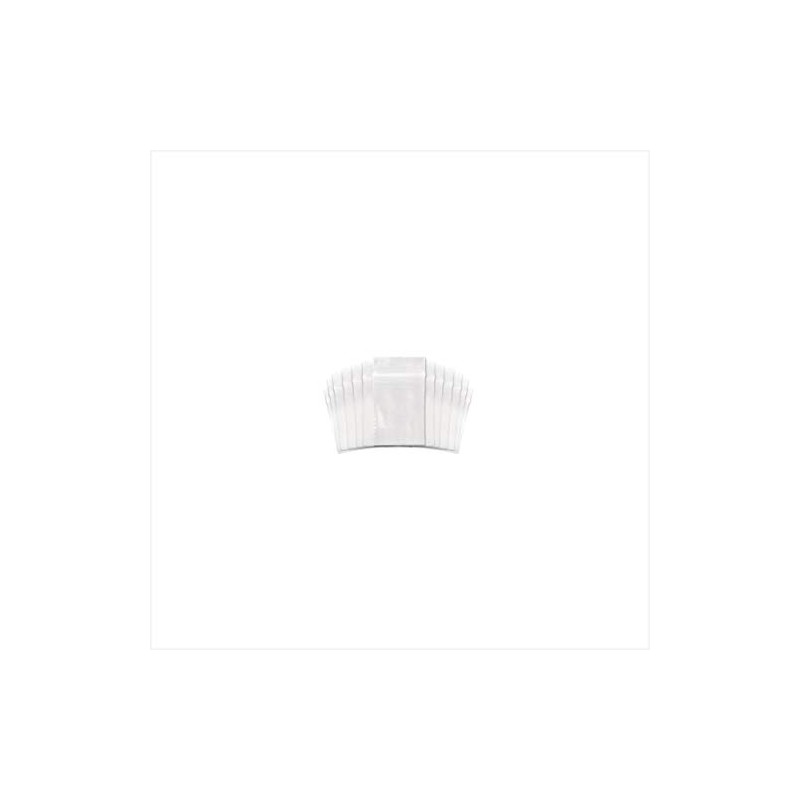 SNL Quality Zipper Lock Reclosable Clear Disposable Plastic Bags, Strong