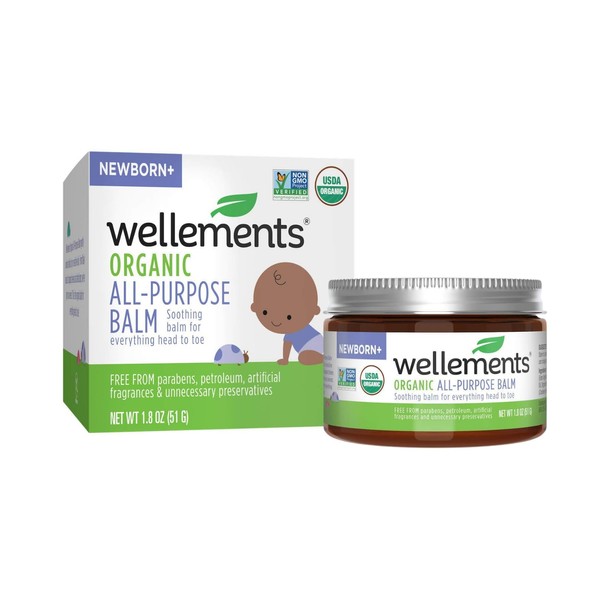 Wellements Organic All Purpose Balm for Babies and Kids |