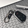 Keychain Quick Release Spring Car Key Holder with 4 Key