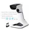 ScanAvenger 1D/2D Wireless Bluetooth Barcode Scanner: 3-in-1 with stand, USB