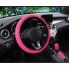 Duories 3 in 1 Universal Car Steering Wheel Covers, Steering