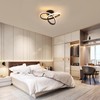 Toolight LED Ceiling Light, 22 W, 2500 lm, Modern Aluminium