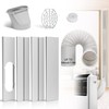 Portable Air Conditioner Window Door Kit with 5.9”Exhaust Hose, Universal