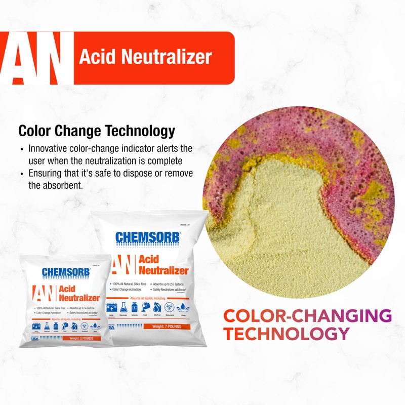 CHEMSORB an - Acid Neutralizing Absorbent, 2 Pound Bag