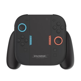 Dobe Charger Grip for N-Switch 2 Joy-Con Controller Comfort Gamepad Play While Charging, Portable Joy-Con Controller Charger with Indicators Cable