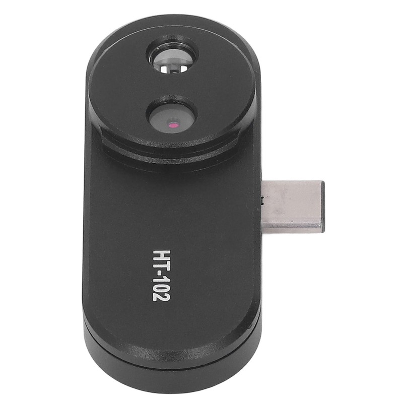 Thermal Imaging Camera Black ABS Mobile Phone Thermal Imager with