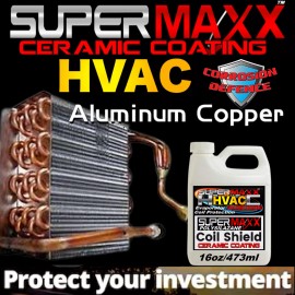 SUPERMAXX HVAC COIL CLEANER CERAMIC COATING PROTECTION FOR BETTER EFFICIENCY 16-OUNCE