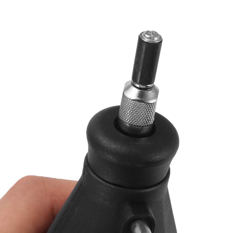 10Pcs Drum Mandrel, 6.35mm Sanding Sleeve Holder Accessory with 2.35mm