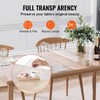 VEVOR Plastic Table Cover, 40 x 80 Inch 2.0 mm