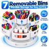 360° Rotating Desk Organizer for Office & School – 7