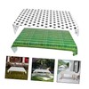 KOMBIUDA 2pcs Soccer Party Table Cloth Reusable Tablecloths for Football