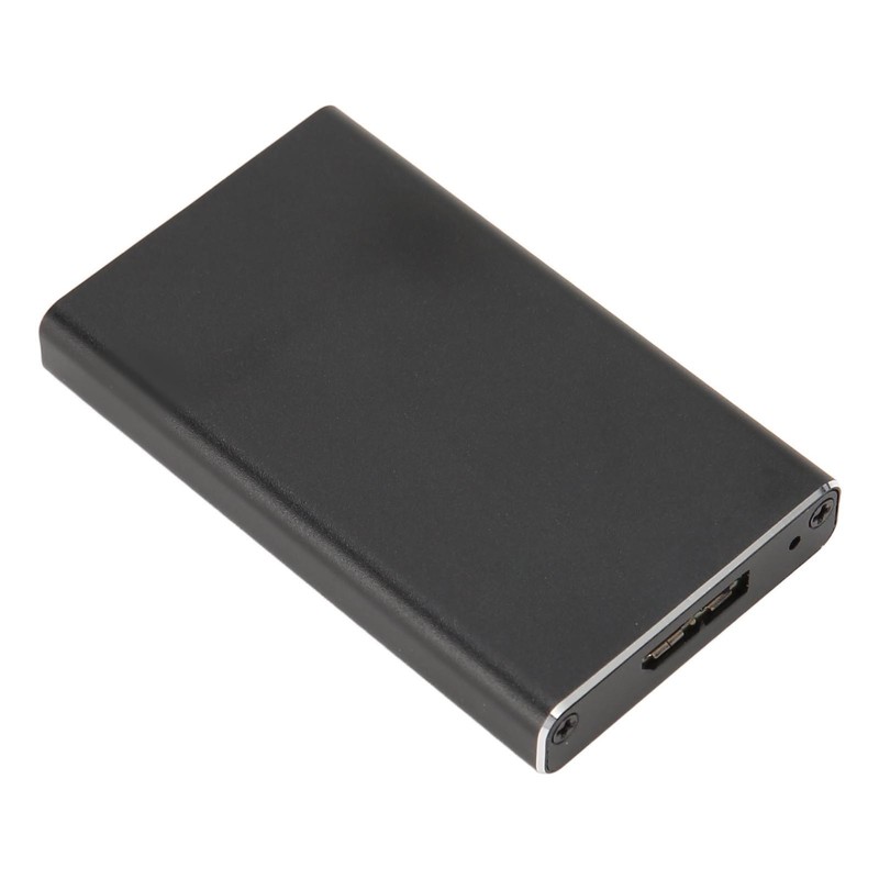 USB3.0 to MSATA Enclosure 6Gbps Support UASP Aluminum Alloy SSD
