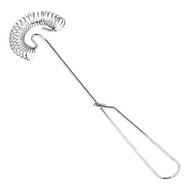 1 Piece Stainless Steel Egg Beater, Spiral Whisk, Mini Egg Beater, Mini Spiral Egg Beater, Fast Egg Beater, Suitable for Restaurants, Home Kitchens