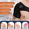 KUMSODE Verstellbar Schulterriemen aus Neopren Schulter Unterstützung Bandage Gurt hilft