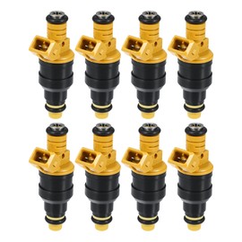 X AUTOHAUX Set of 8 Flow Matched 0280150943 Fuel Injectors for Ford F150 F250 F350 1987-2003 for Lincoln for Mercury 4.6 5.0 5.4 5.8 V8 0280150718 0280150956