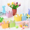 Kolldenn 72 Pcs Easter Bunny Candy Boxes with Handle, Easter