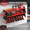 KAFAHOM Power Tool Organizer, Large 8 Drill Holder Wall Mount