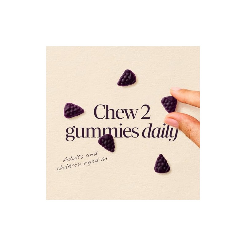 Sambucus Elderberry Gummies Suplementos Herbales 10486
