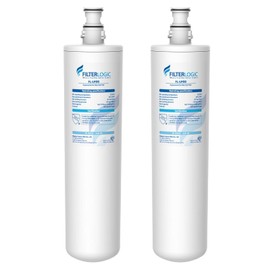 Filterlogic 3US-PF01 3US-MAX-F01 Replacement Filter, NSF/ANSI 42 Certified Replacement for Filtrete® 3US-PF01, 3US-MAX-F01H, 3US-PF01H, Delta RP78702, Manitowoc K-00337, K-00338, HF20, HF25, Pack of 2
