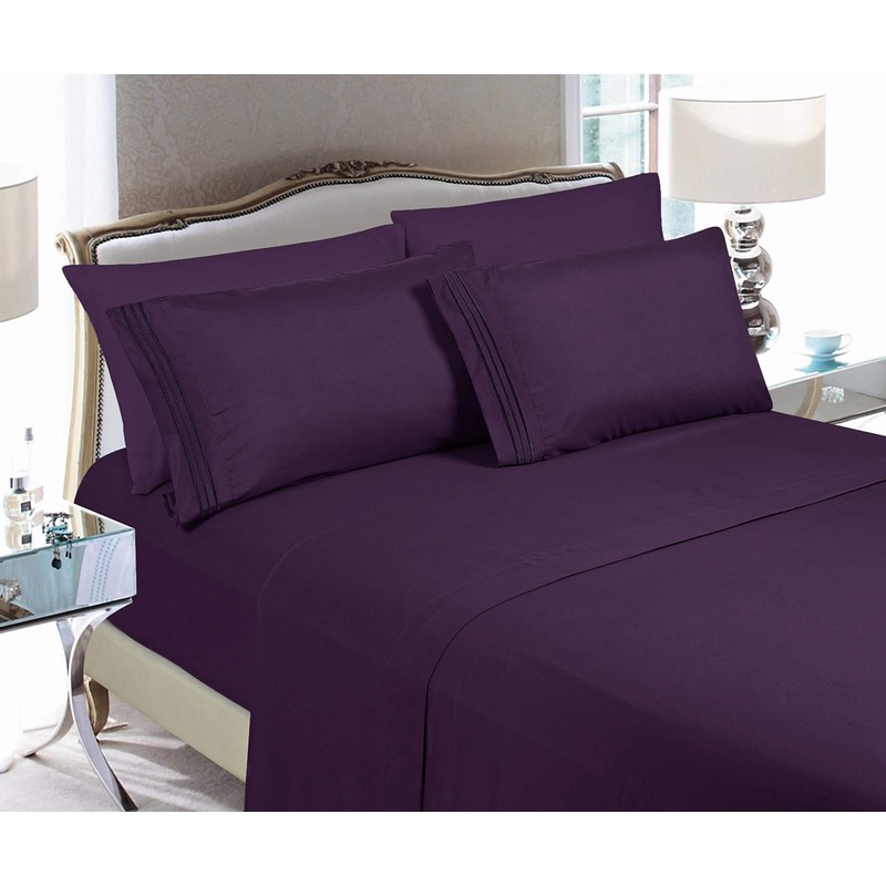 Luxury 4-Piece Bed Sheet Set - Luxury Bedding 1500 Thread