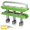 Three-Station Edge Roller Bender 0-90°Bending Angle Adjustable for 29 to