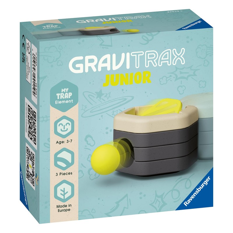 Ravensburger GraviTrax Junior Element Trap - Expandable Marble Run for