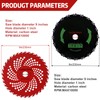 9" x36T Teeth Carbide Tipped Blades ＆ 9" x20T Chainsaw
