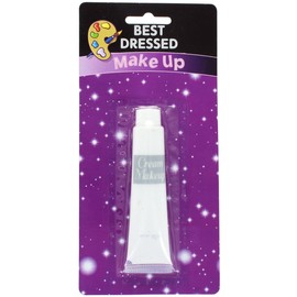 Professional White Cream Make Up Face Body Paint Fancy Dress 1 Oz Tube