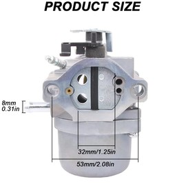 ZAMDOE Carburetor for Briggs & Stratton LMT 5-4993 799728 498027 499161 498231 494502 494392 495706 498134 496592 699318 699737 699856 699896 Carburetor with 496894s Air Filter Mounting Gasket filter