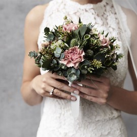 KESYOO Foams Bouquet Handles 3 Sets Wedding Flower Bouquet Holder Foam Floral Handle for Floral Arrangement Bridal Fresh Flowers Silk Flowers Decorations Bride Floral Holder