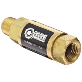 Coilhose Pneumatics 4214-90PS Regulador de presión en línea preestablecido, 1/4 pulgadas, 90 PSI