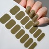 Semi-Cured Gel Nail Strips for DIY Manicure – 14/16 Full-Cover