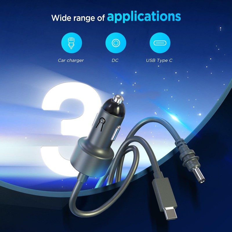 Hugener 3 in 1 Starlink Mini Cable 33FT/ 10M, High-Speed