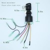 Boat Ignition Switch with Key for Mercury Mariner Outboard Motor