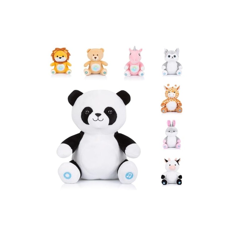 Chipolino Plush Toy Music Box, Three Different Lullabies, Night Light,