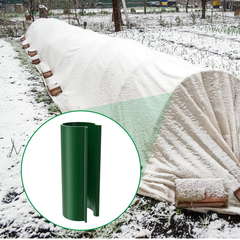 Jetec 16 Pcs Summer Clamp for PVC Pipe Greenhouses, Row