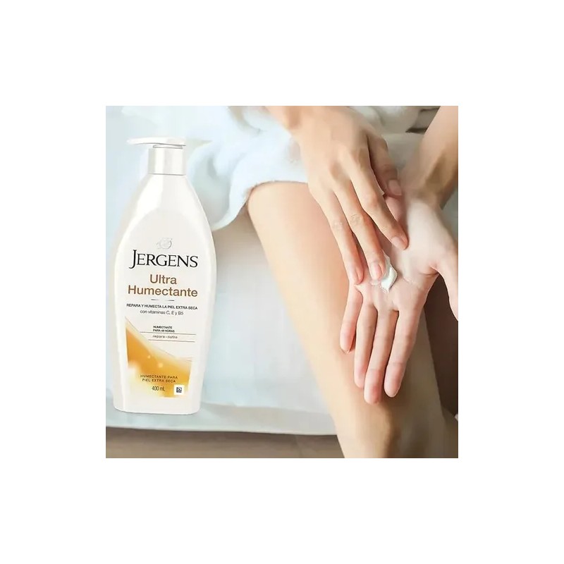 Jergens Crema Corporal Ultra Humectante Piel Repara Nutre