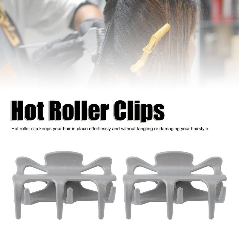 2pcs Hot Roller Clips Hair Curler Claw Clips Replacement for