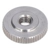 Knurled Thumb Nut 304 Stainless Steel Knurled Flat Head Through