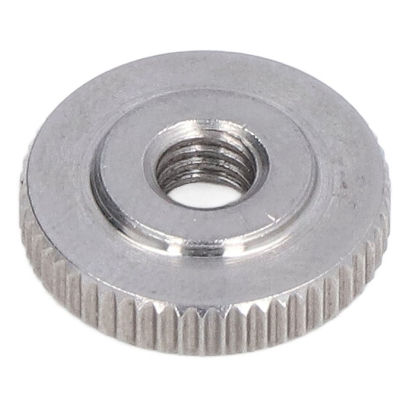 Knurled Thumb Nut 304 Stainless Steel Knurled Flat Head Through