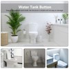Angoily 2pcs Dual Push Flushing Button for Water Tank Round