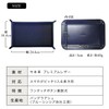 BLUE SINCERE Genuine Leather Tray - Rectangular Desktop Tray -