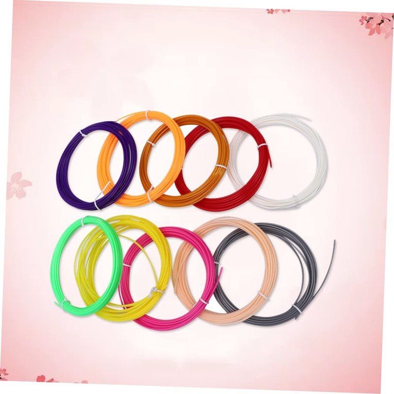 VILLFUL 1.75mm 3D Printer Printer Refills High Temperature Abs 5m