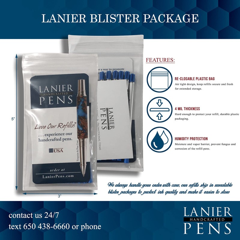 Lanier Refill Combo Pack - 4 Schmidt 8126Mini Capless System