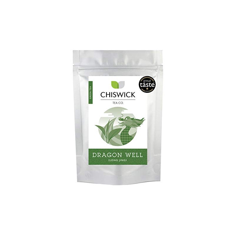 Dragon Well (Long Jing) Premium Loose Leaf Green Tea -