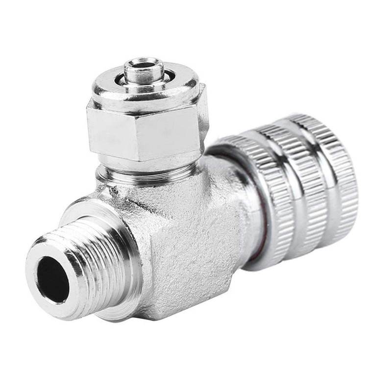 Garosa CO2 Regulator for Aquarium, CO2 Bubble Reducer Needle Return
