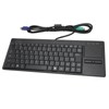 Industrial Keyboard Touchpad Wired Connection X Scissor Foot Plug and