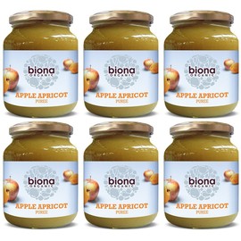 (6 Pack) - Biona - Org Apple Apricot Puree | 350g | 6 Pack Bundle